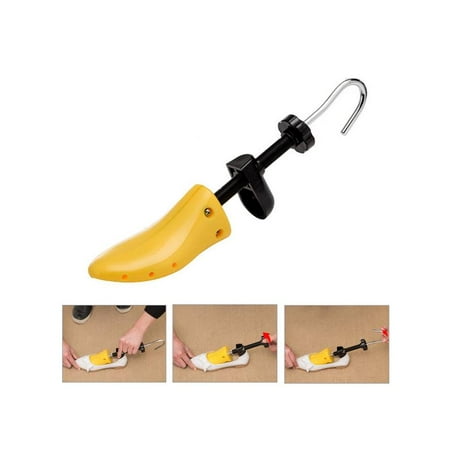 Moaere Pair of Professional 2-Way Premium Shoe Stretcher Tough Plastic Shoe Trees Adjustable Length Width Durable Shoe Shaper for Men and Women
