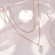 thumbnail image 4 of Collar de perlas de doble capa de luz Collar corto collar de cadena Collarbone borde de joyería para las niñas collar de perlas para las mujeres Dainty, 4 of 7