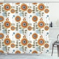 thumbnail image 1 of Ambesonne Flower Shower Curtain, Floral Abstract Petals Art, 69"Wx75"L, Multicolor, 1 of 3