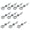10PCS, variant on Air Mattress Valves Leakproof Inflatable Bed Plug Replacement for Travel Pillow Camping Gear Air Pumps Parts Deflation