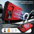 thumbnail image 3 of Military Grade Shockproof Case for iPhone 17 Pro Max, Built-in N52 Magnetic Ring, Slide Camera Lens Cover, Rugged Heavy Duty Protective Phone Case, 3 of 8