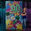 7 ft. Through the Decades 90's Lighted Background