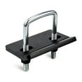 thumbnail image 1 of Heavy Duty Hitch Tightener For 1.25 And 2 Inch Tow Trailer Hitches U Bolt Ball Mount Stabilizer Wobble Anti-Rattle Clamp ,Weatherproof Double Locking Hitch Pin, 1 of 6