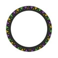 thumbnail image 6 of Kdxio Mardi Gras1 Print Elastic Stretch Steering Wheel Cover,Auto Steering Wheel Cover,15 Inch Anti-Slip,Warm in Winter and Cool in Summer,Fit Suvs,Vans Cars,Trucks, 6 of 7