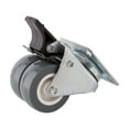 thumbnail image 1 of OULII 1Set Shopping Trolley Wheel with Brake and Quiet Movement, 1 of 8