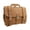 Brown, variant on Classic 16" Large Leather Briefcase Laptop Bag L09.DB