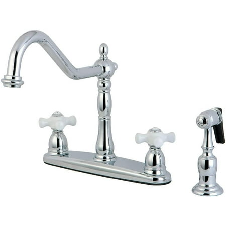 

KB1751PXBS Heritage 8-Inch Centerset Kitchen Faucet Polished Chrome