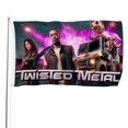 thumbnail image 1 of Twisted Metal Bandera impresa con temática, regalo perfecto para fanáticos, amigos y familiares, y adecuada para actividades al aire libre e interiores, decoraciones de fiesta. 60*90CM, 1 of 6