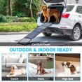 thumbnail image 6 of CO-Z 63" Folding Pet Ramp for Large Dogs up to 200 lb, Car Ramp for Dogs with Non-Slip Rug Surface, Portable Dog Pet Stairs Ramp for Car SUV Truck Bed Couch, Indoor and Outdoor Use, 6 of 11