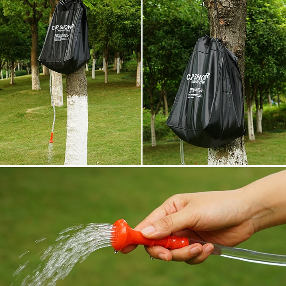 Portable Outdoor Solar Hot Shower Bag Shower Bag Camping Shower Bath