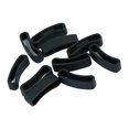 thumbnail image 2 of Anillos de Cierre de Goma Hugo 10 Piezas Bandas de Reloj de Silicona Negro, 2 of 8