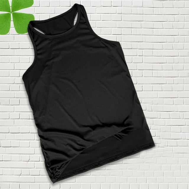 pstuiky Camisetas sin mangas para hombre, Camiseta deportiva informal sin mangas con cuello redondo para hombre Camisas para hombres xl