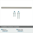 thumbnail image 5 of Amerock Bar Pulls 6-5/16 inch (160mm) Center-to-Center Satin Nickel Cabinet Pull - 10 Pack, 5 of 8