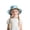 Sky Blue#290, variant on LIIPEE Girls Boys Sun Cap Cartoon Printed Adjustable Strap Bucket Wide Brim Hat Protection Caps Comfort School Hats,Light Blue,1-3 Years