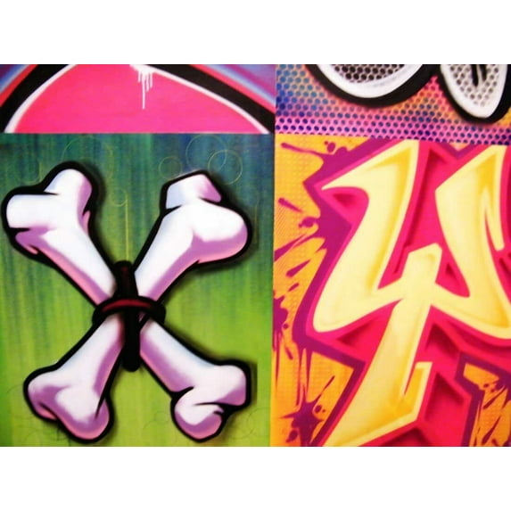 Graffiti Art LVI - CANVAS OR FINE PRINT WALL ART