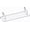 Clear Base - 1 Pack, variant on Acrylic Saber Stand with Clear Base and Risers, Display Holder for Swords, Daggers, Wands & Lightsabers, Transparent Desktop Collectible Rack, 9.8 x 3.1 x 2.4 Inches, 1 Pack