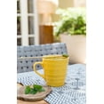 thumbnail image 5 of Woven Paths Farmhouse 16-Piece Dinnerware Set, Yellow, 5 of 7