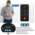 thumbnail image 3 of Morttic 2 in 1 Bluetooth LED Light Beanie Cap 3-Mode Ultra-Bright Hands Free Headlamp Hat with Wireless Stereo Headphone Speaker, 3 of 4