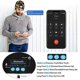 thumbnail image 3 of Gorro unisex con Bluetooth y luz LED, gorro de punto musical inalámbrico con auriculares estéreo para correr, senderismo y trotar (camuflaje verde militar)., 3 of 4