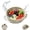 E, variant on Ceramic Vortex Berry Bowl - Swirling Berry Washing Bowl Spinning Cleaner with Drain Holes, 360° Handcrafted Stoneware Fruit Strainer & Colander for Quick Rinsing Strawberries, Blueberries, Kitchen Co