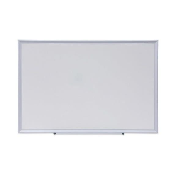Universal Dry Erase Board, Melamine, 36 x 24, Aluminum Frame -UNV44624