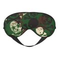 thumbnail image 6 of Rocae Camouflage Skull for Mask for Women Men, Luxury Eye Cover Eye Shade with Adjustable Strap for Travel, Nap, Meditation, 6 of 7