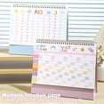 sunsanly 2025 Desk Calendar Office Home Desktop Standing Spiral Binding
