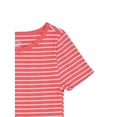 thumbnail image 3 of Wonder Nation Girls Short Sleeve Rib Tee, Sizes 4-18 & Plus, 3 of 3