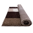 thumbnail image 5 of Well Woven Madison Shag Cubes Beige/Brown Modern Geometric Area Rug 20'' X 7'2'' Runner, 5 of 5