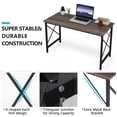 thumbnail image 4 of Tribesigns 40" Home Office Computer Desk, Sturdy Writing Desk Laptop Table with Reinforcement bar, Modern Simple Style Study Table Workstation, 4 of 5