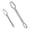 Silver, variant on 2Pieces Auto Adjusting Wrench Set Double Head Spanner For 8-24Mm/3-17Mm Nut Bolt Size High Carbon Steel Construction