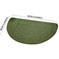 thumbnail image 3 of BinKFF Kitchen Mats for Floor, Kitchen Rugs Non Slip Washable, Half Round Non-Slip Kitchen Bedroom Toilet Doormat Floor Rug Mat Keeps Your Floors Clean Decorative Design, 3 of 3