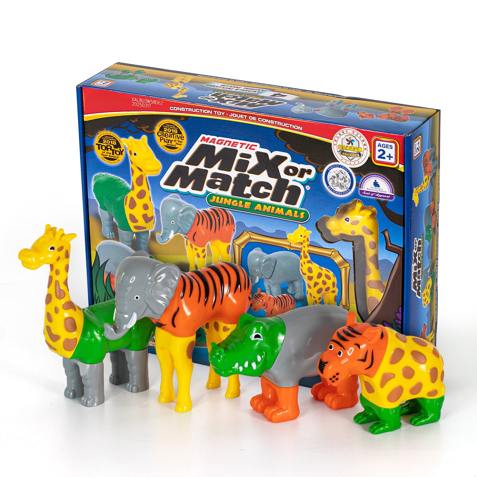 Lakeshore Mix & Match Magnetic Monsters Toy Set for Children, 3yrs