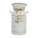 thumbnail image 2 of Jarrón y cubo expositor de hierro forjado | Recipiente de hierro forjado de estilo europeo para flores secas y frescas | Adorno vintage envejecido para macetas de decoración del hogar, 2 of 6