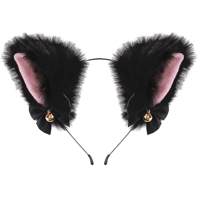 Diadema de orejas de gato, diadema de orejas de gato, orejas de gato, cosplay de gato de anime, diadema chicas damas