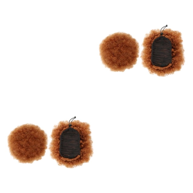 Qarigey Extensión de moño afro hermosa y manejable de fibra para cabello natural para mujeres a la moda Q9 1BT27 Q9 1BT27 2Conjunto
