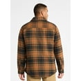 thumbnail image 4 of George Men's Shirt Jacket with Long Sleeves, High Pile Fleece Lining, Sizes S-3XL, 4 of 6