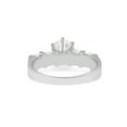 thumbnail image 5 of Rachel Koen 1.35Cttw Round Cut Diamond Engagement Ring 14K White Gold Size 5.75, 5 of 6