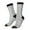 3 Black, variant on Cute Sloth Crew Socks for Men & Women, Breathable Casual Athletic Ankle Socks