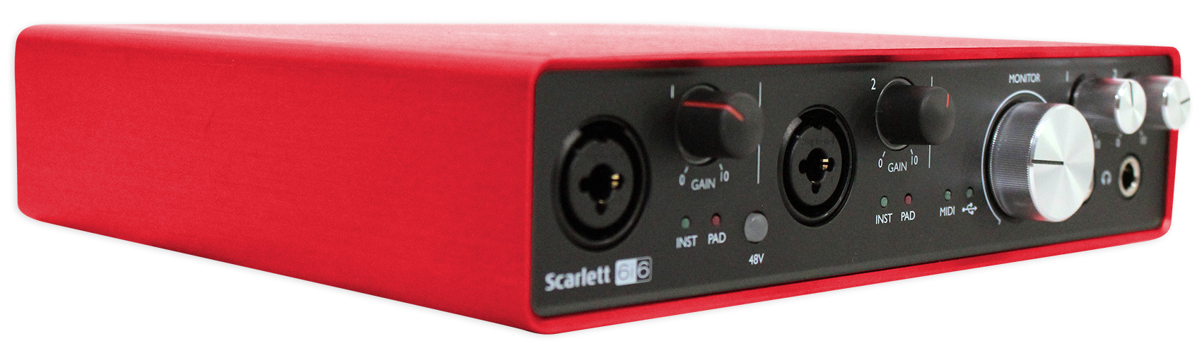 Focusrite SCARLETT 6I6 2nd Gen 192kHz USB Audio Recording