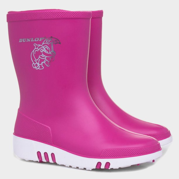 Pink sales dunlop wellies