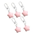 thumbnail image 2 of Fasijew Star Keychain Cute Star Charm Keychain Macaron Color Star Pendant Keychain Handbag Decoration Family Thanksgiving Pendant, 2 of 7