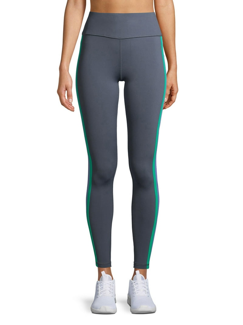 ★andar★ Air Cooling Stripe Pocket 82 Leggings Avia Women's Active Performance Side Stripe Leggings