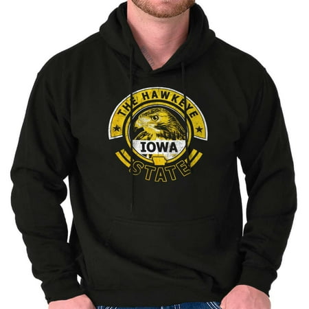 - Brisco Brands State Iowa Nickname Souvenir IA Pullover Hoodie Sweatshirt