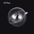 thumbnail image 2 of Unique Bargains 4-inch(100mm) Clear Plastic Ornaments Ball 10 Pcs, 2 of 6