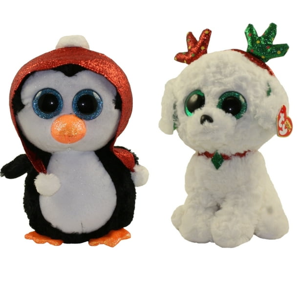 TY Beanie Boo HOWLIDAYS - Cane Di Natale Con Cappello - 15 Cm - Foto 8