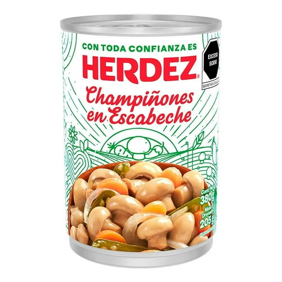Champiñones Herdez en escabeche 380 g