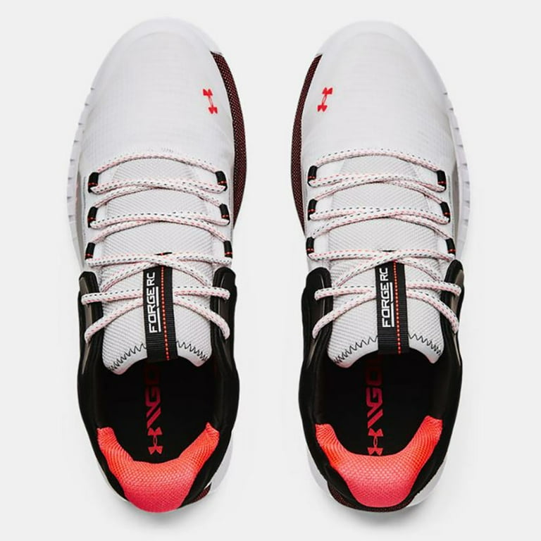 Under Armour Men's Hovr Forged Rc Sl Golf Shoes White/Black Medium