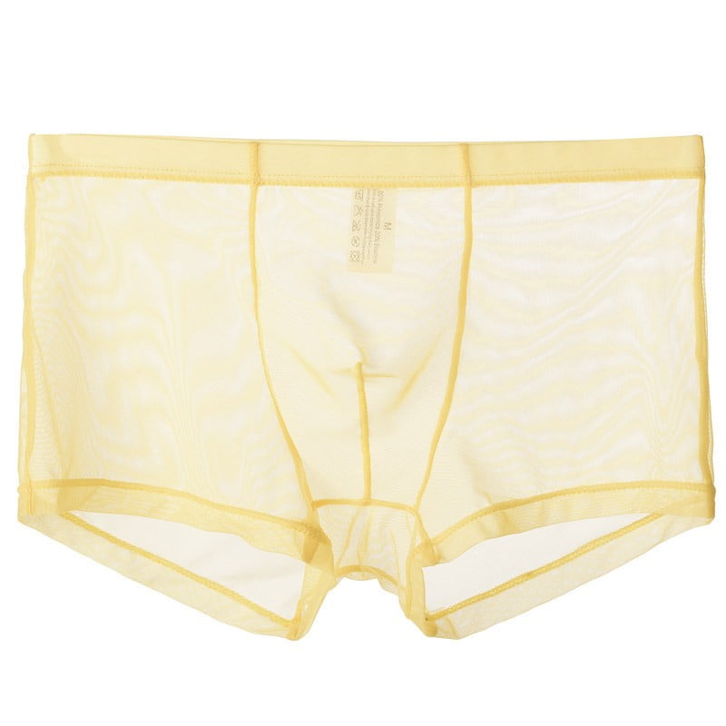 JIUKE Men's Underwear Clearance Boxer Briefs For Men Mesh Comfortable Sweat Absorbent Slim