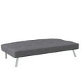 thumbnail image 3 of Serta Chelsea Modern Futon, Charcoal Gray Fabric, 3 of 14
